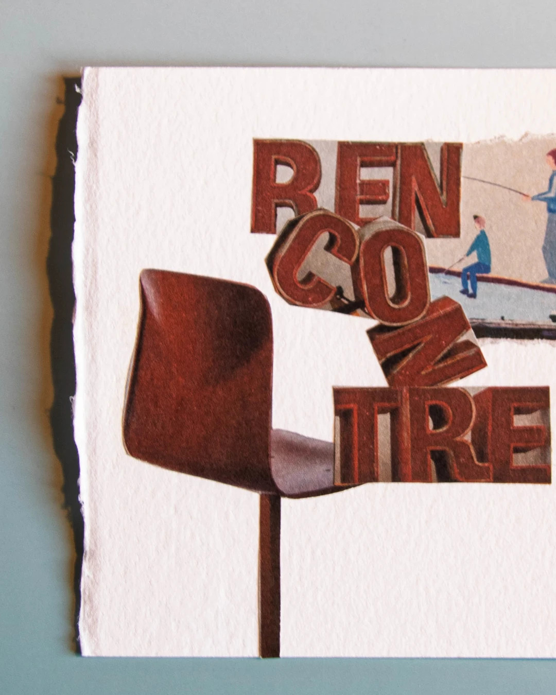 Collage original firmado “REN”arte contemporáneo – Art 2