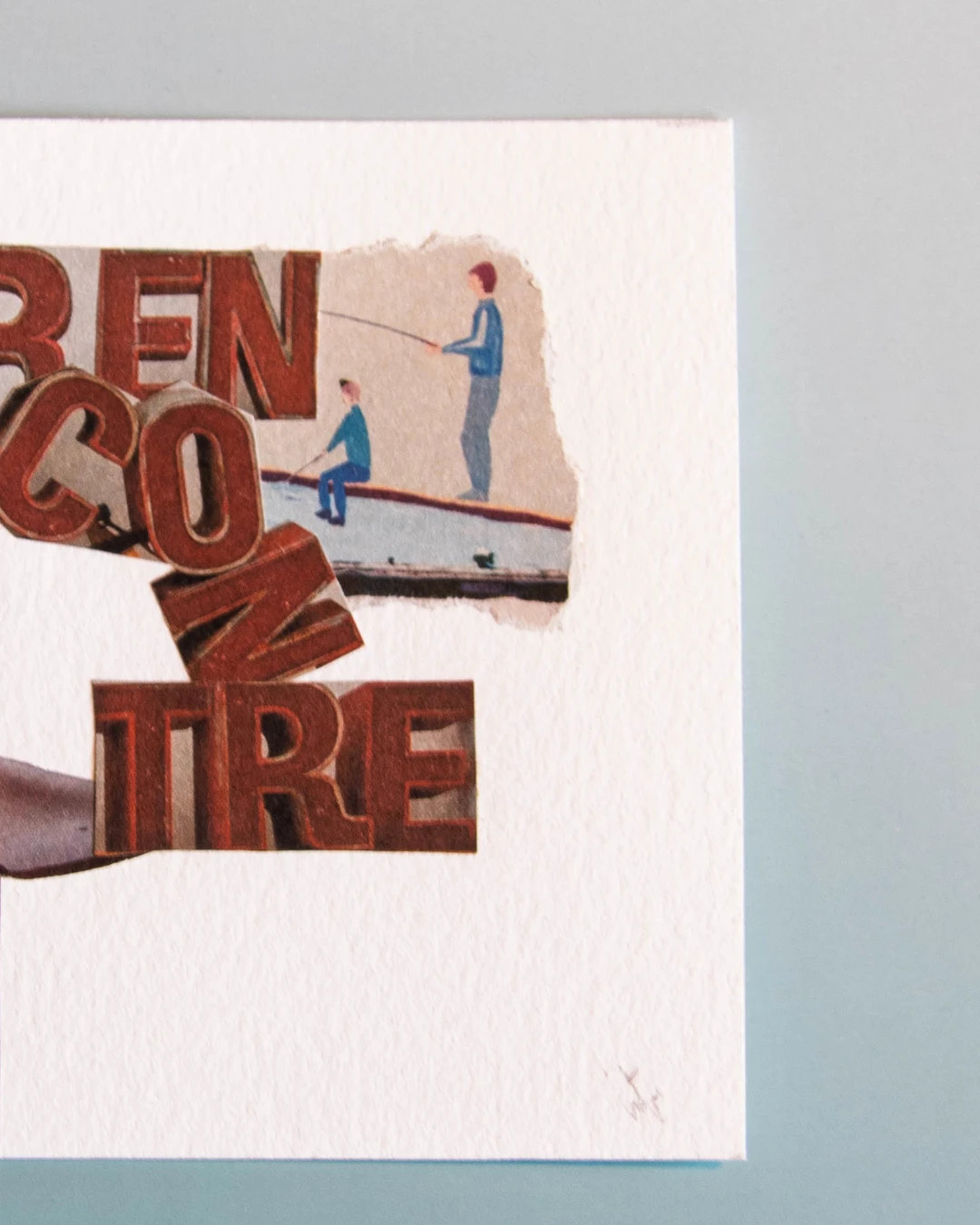 Collage original firmado “REN”arte contemporáneo – Art 3