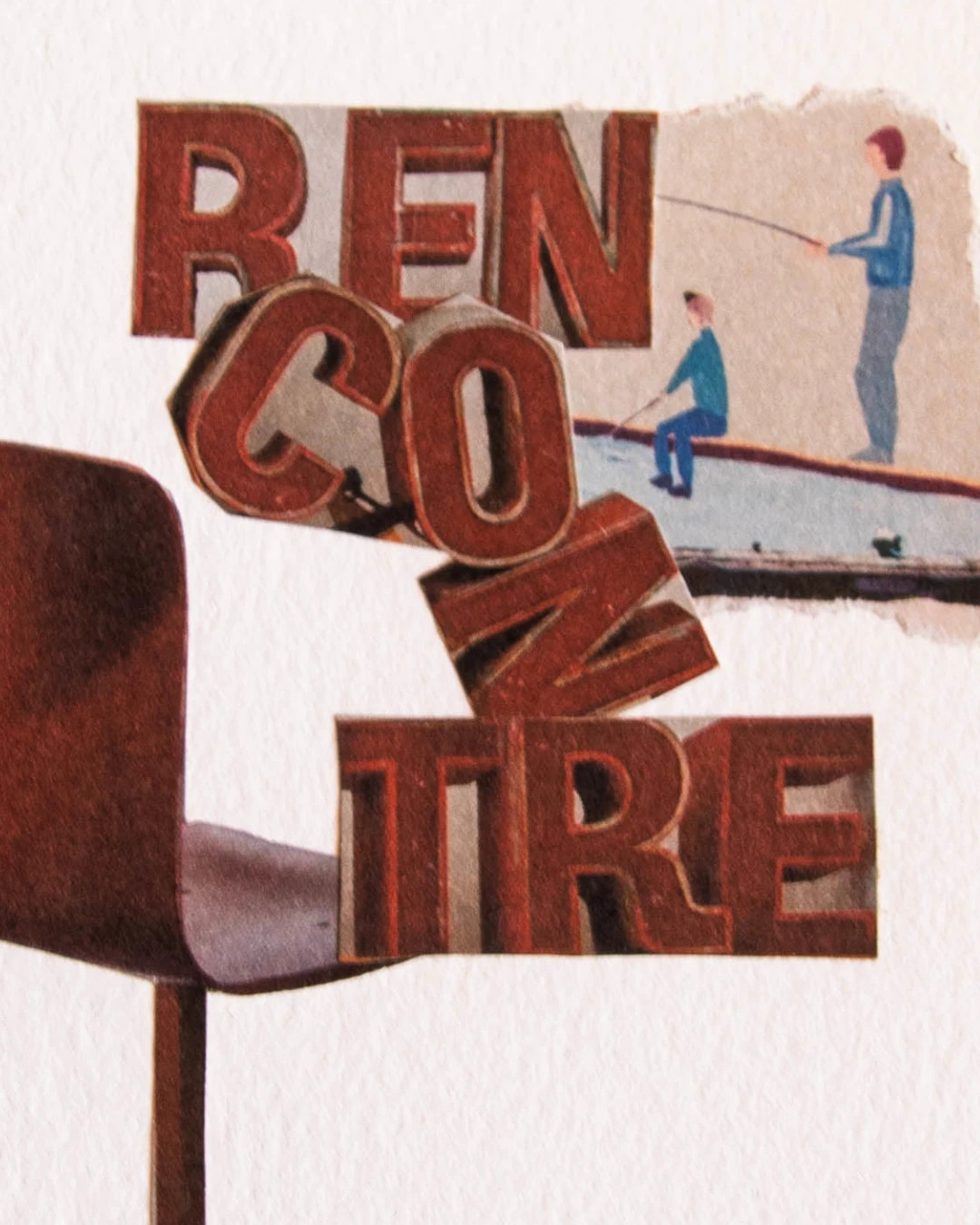 Collage original firmado “REN”arte contemporáneo – Art 4
