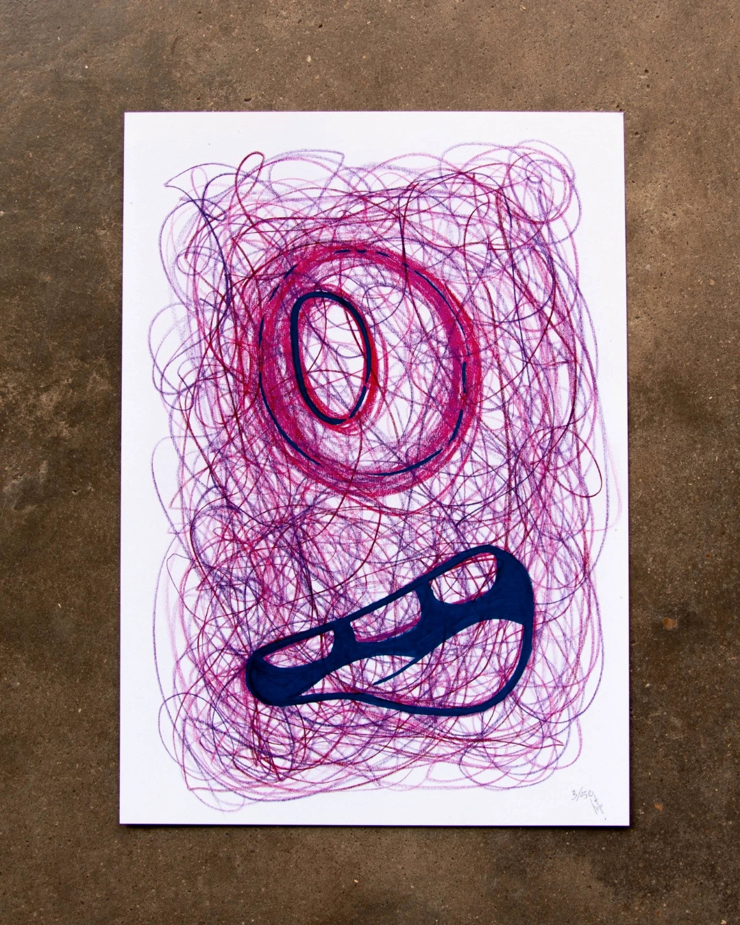 Lámina ilustrada A4 edición limitada 50 unidades firmada – Art 2