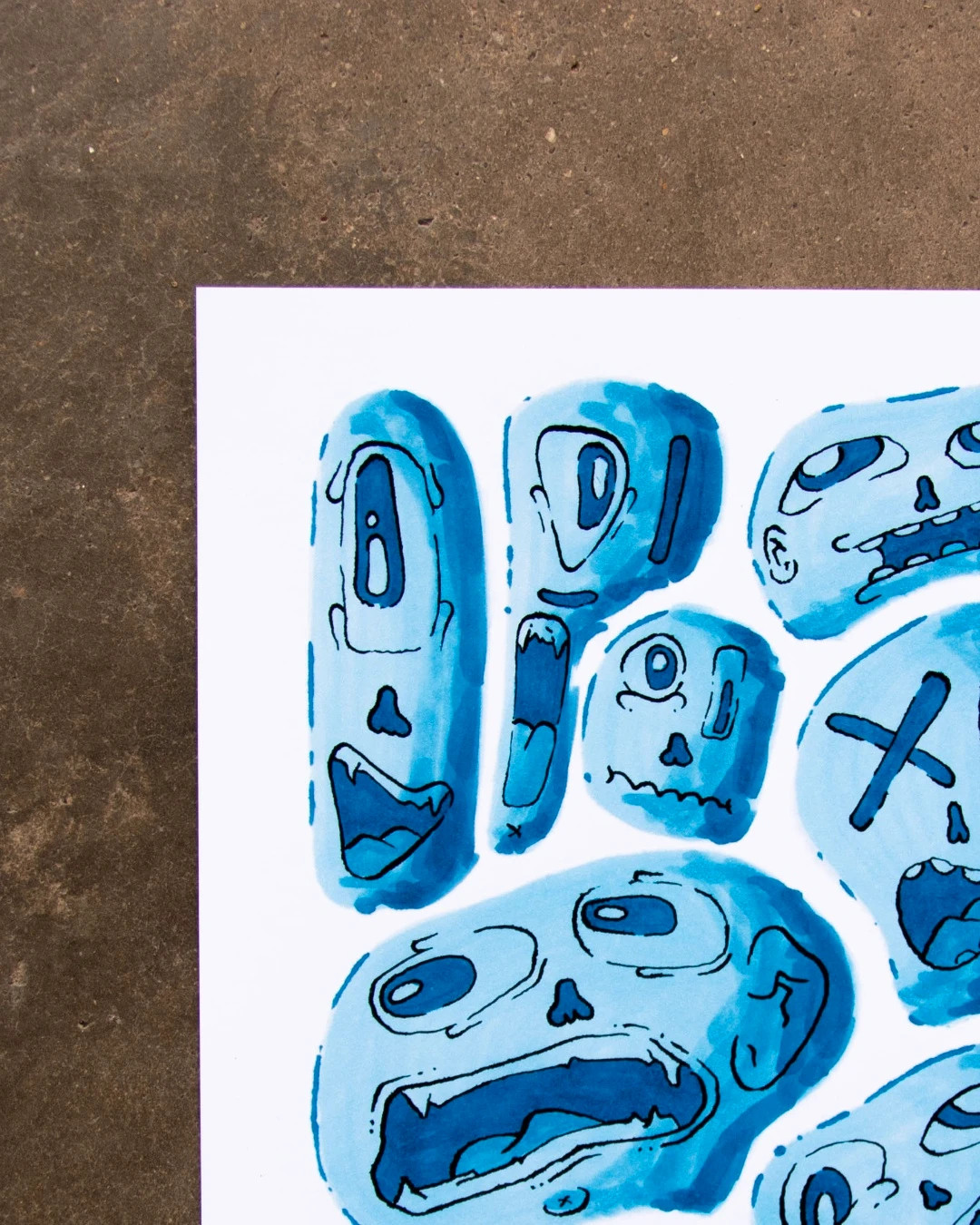 Lámina ilustrada A4 edición limitada 50 unidades firmada – Art 3