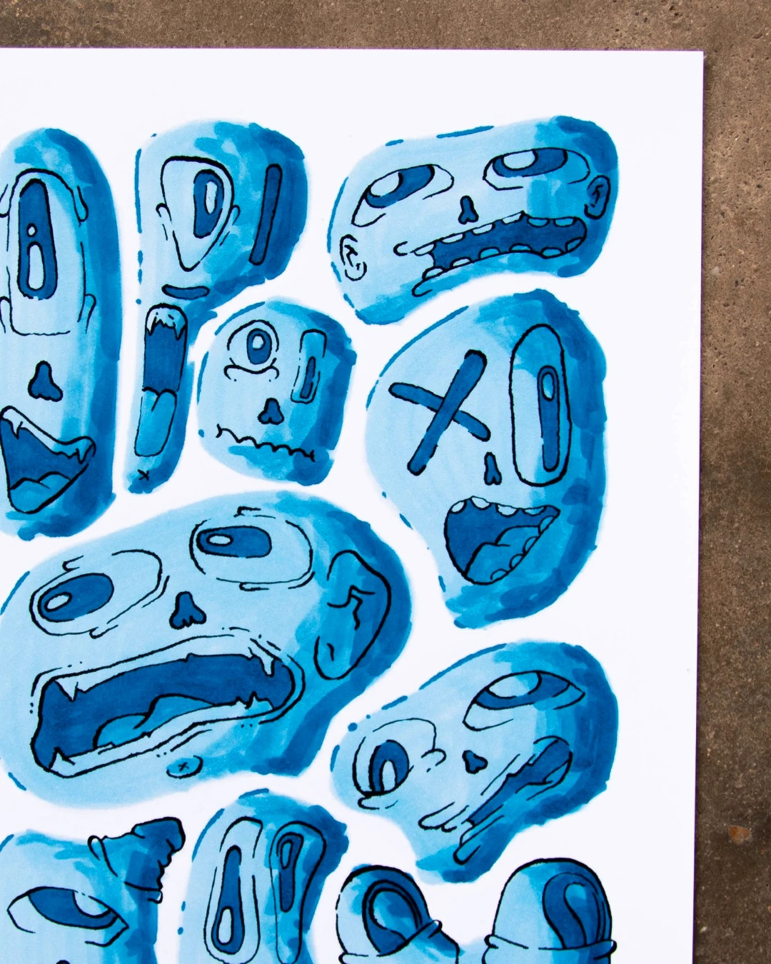 Lámina ilustrada A4 edición limitada 50 unidades firmada – Art 5