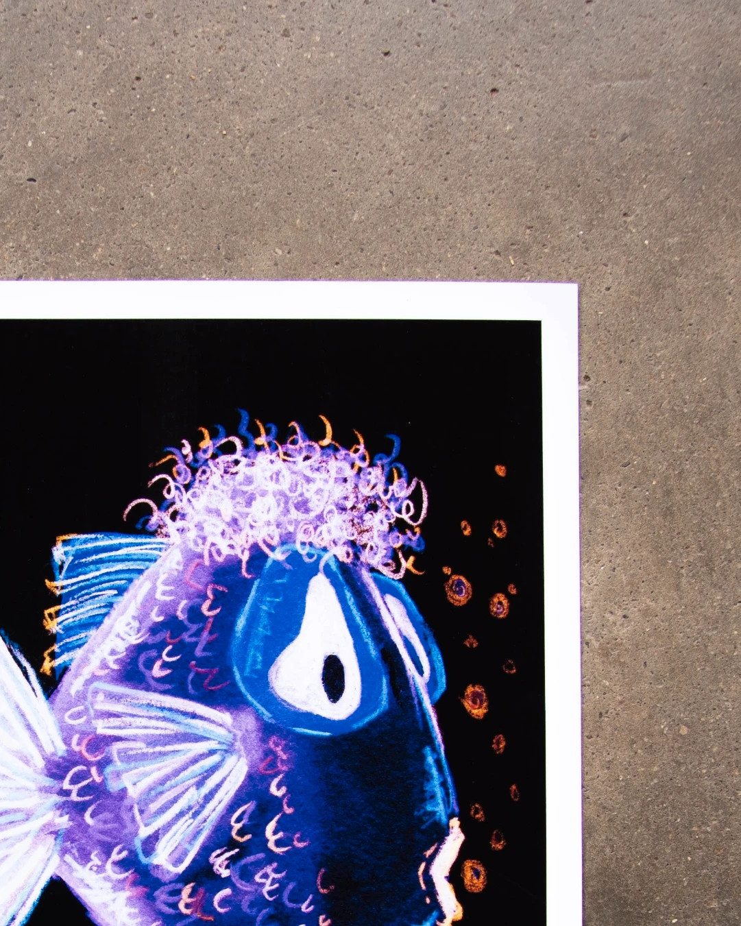 Lámina ilustrada A4 edición limitada 50 unidades firmada – Art 4
