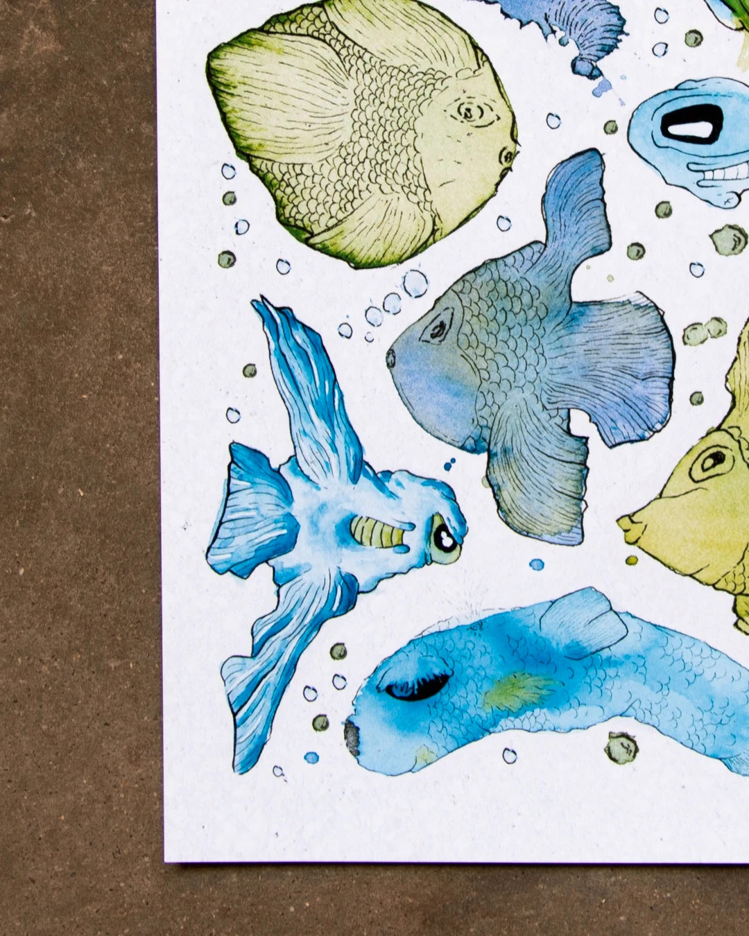 Lámina ilustrada A4 edición limitada 50 unidades firmada – Art 2