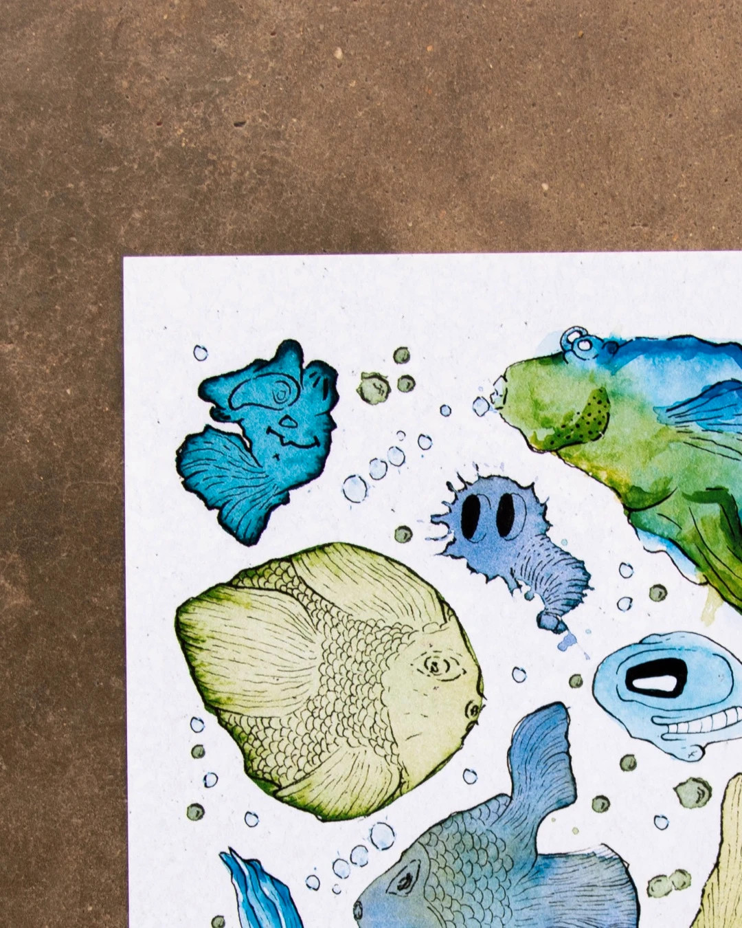 Lámina ilustrada A4 edición limitada 50 unidades firmada – Art 3