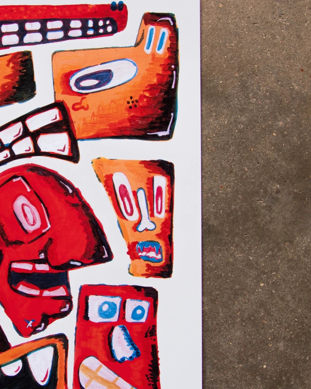 Lámina ilustrada A4 edición limitada 50 unidades firmada – Art 5