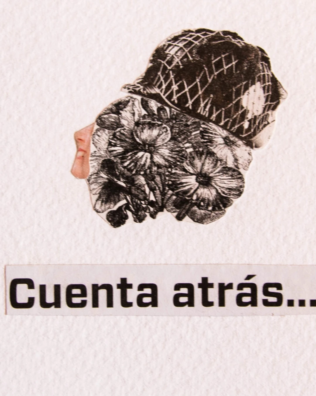 Collage original firmado “Cuenta atrás” pieza única – Art 2