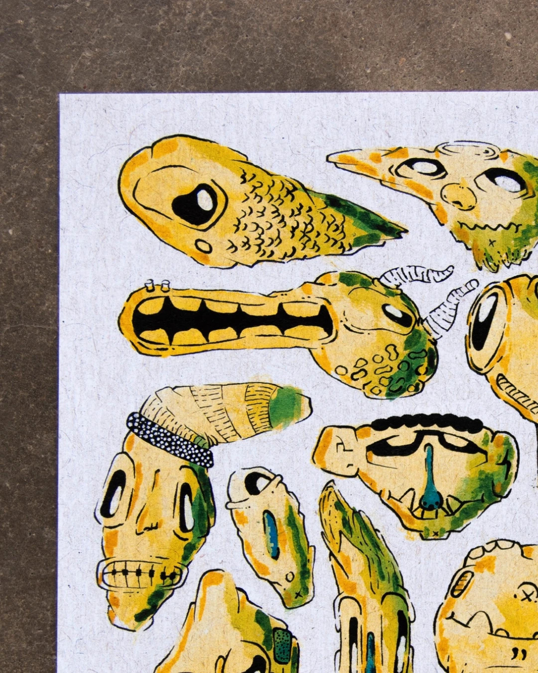 Lámina ilustrada edición limitada 50 unidades firmada – Art 4