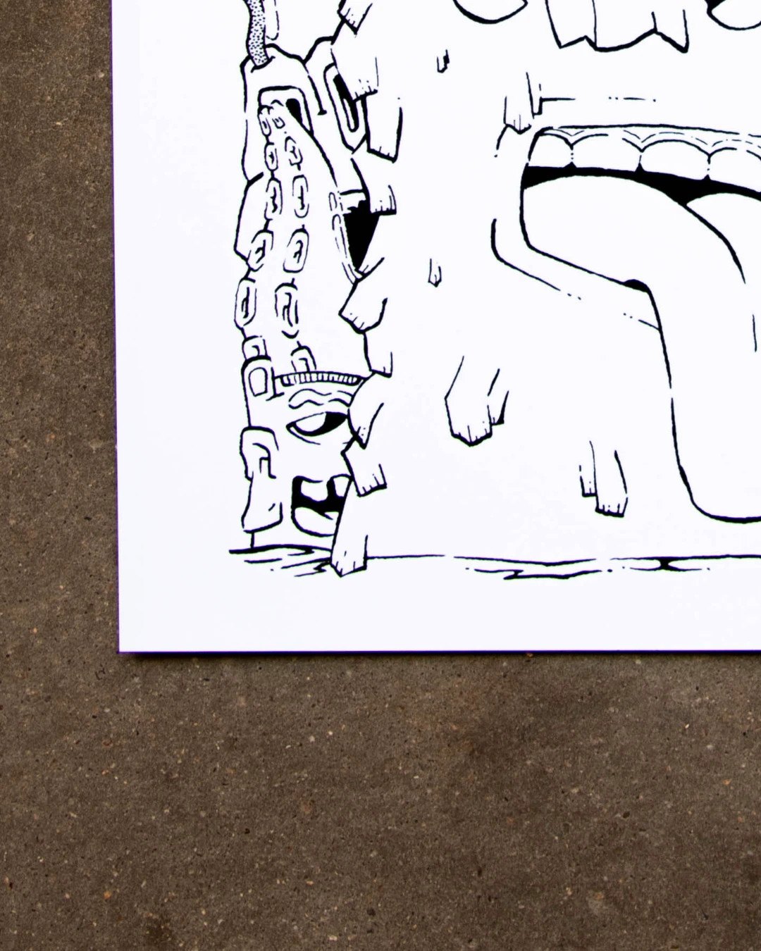 Lámina ilustrada A4 edición limitada 50 unidades firmada – Art 2