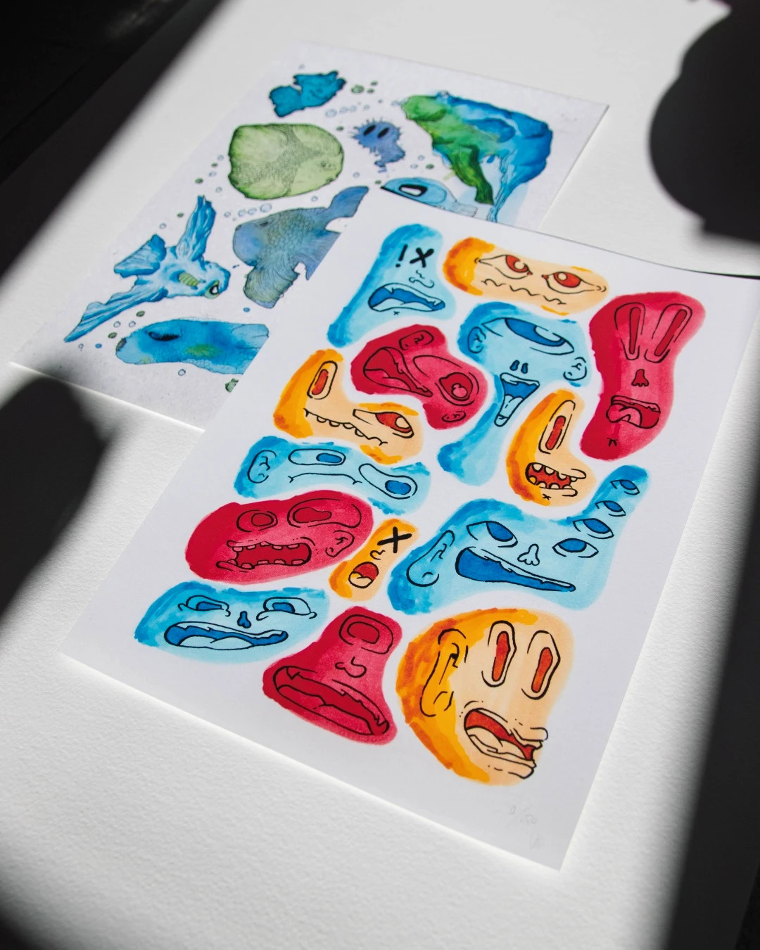 Pack 2 prints ilustración A4 – edición limitada firmada – Art 2