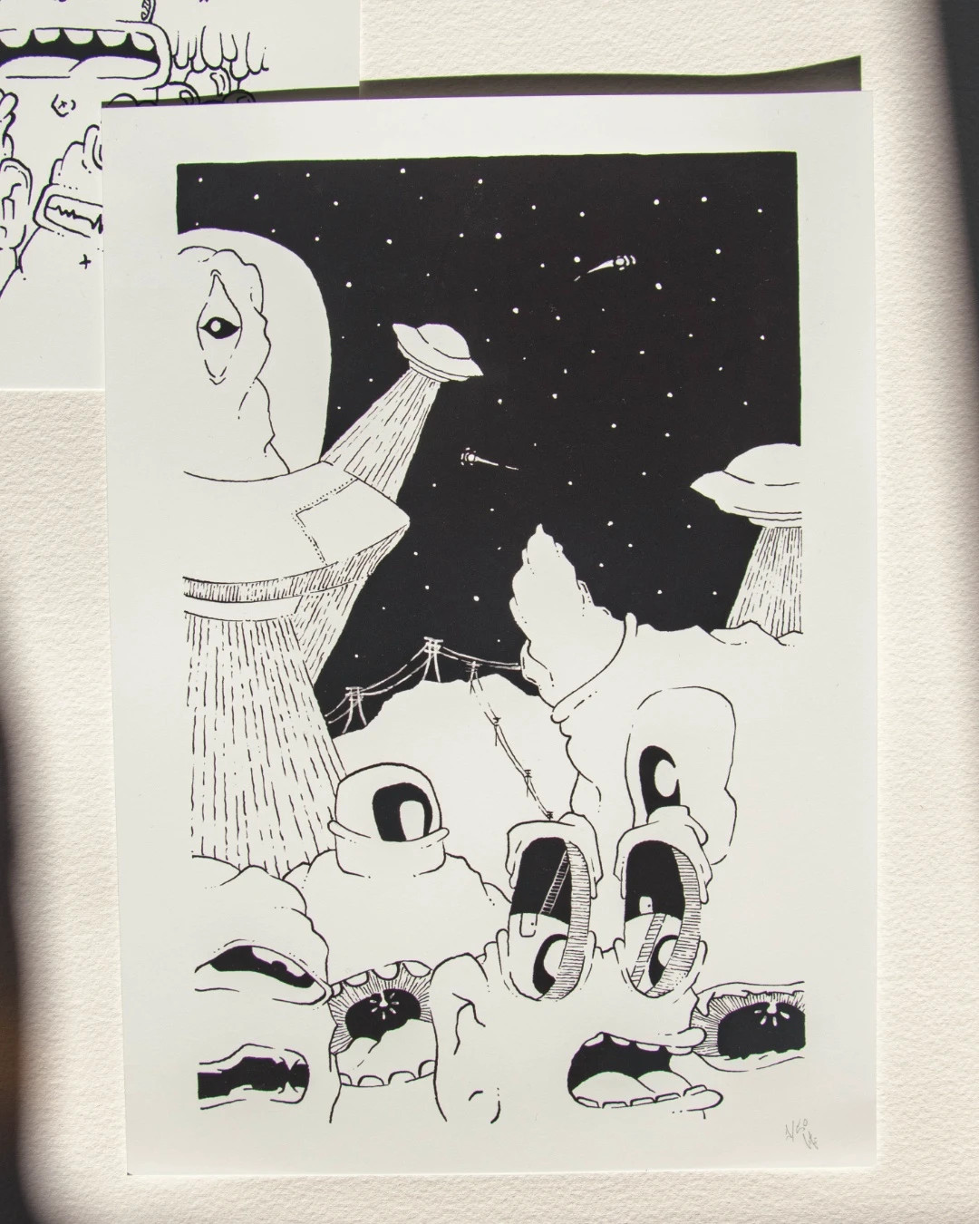 Pack 2 prints ilustración A4 – edición limitada firmada – Art 5