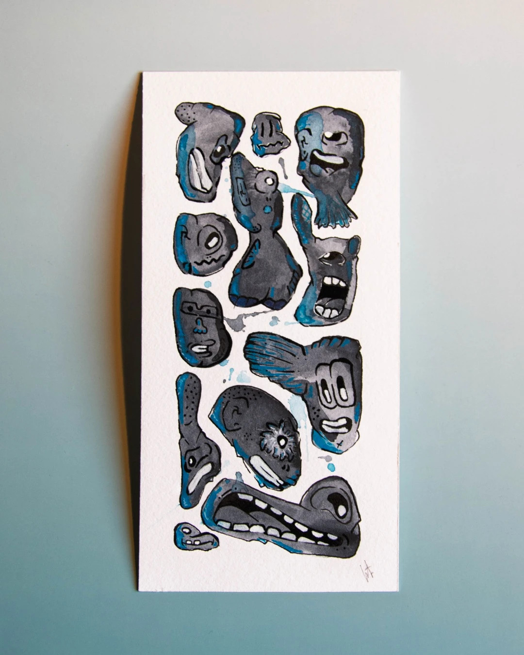 Obra original surrealista - Arte contemporáneo