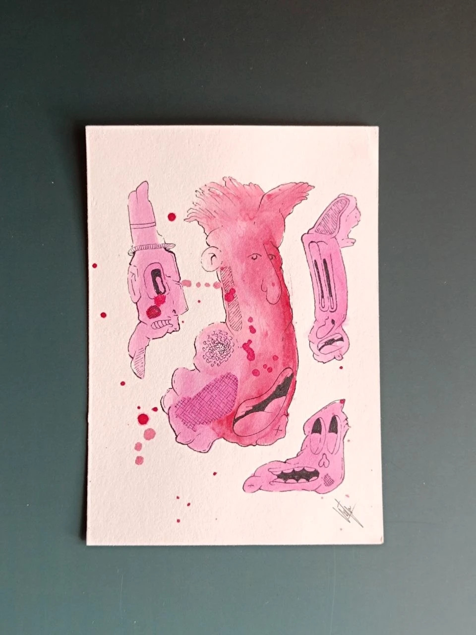 Ilustración original a mano – Art