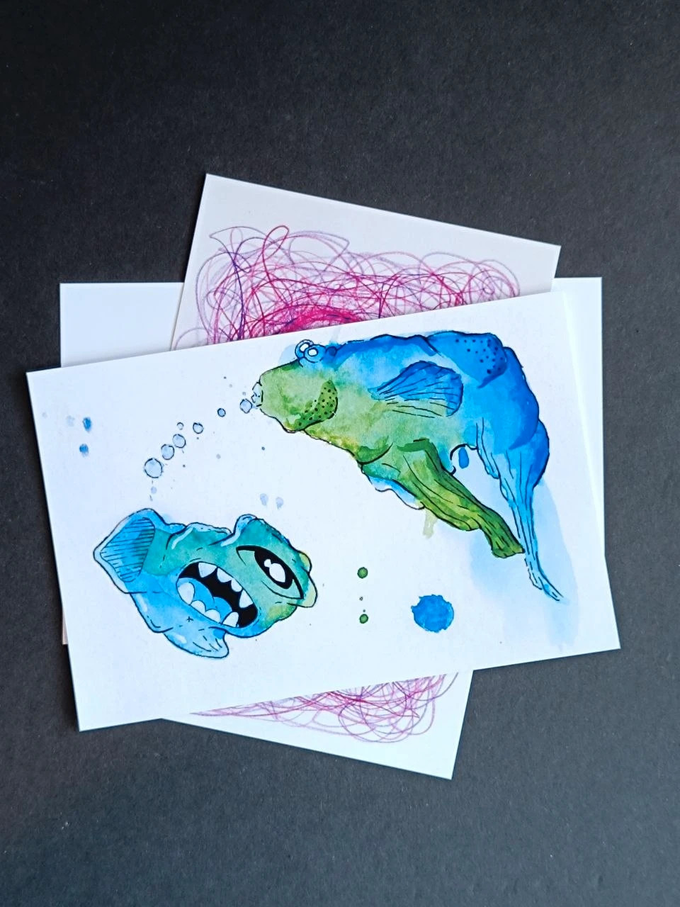 Oferta Art conjunto de 6 postales ilustradas edición limitada ganga 5