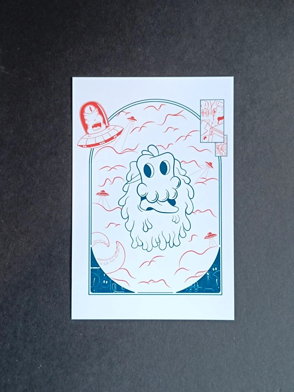 Oferta Art conjunto de 6 postales ilustradas edición limitada ganga 2