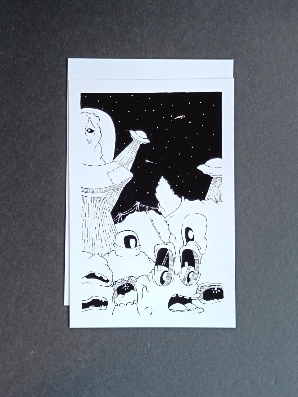 Oferta Art conjunto de 6 postales ilustradas edición limitada ganga 3