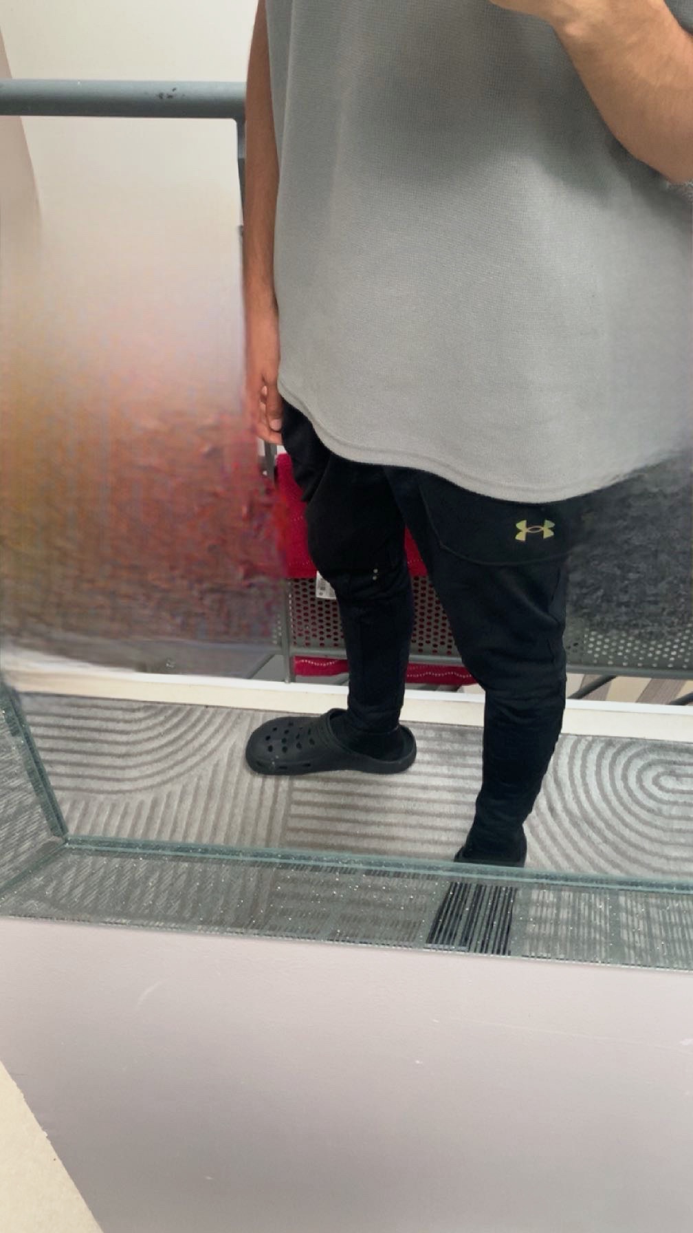 Pantalon Under Armour Rush Fitted Pant noir