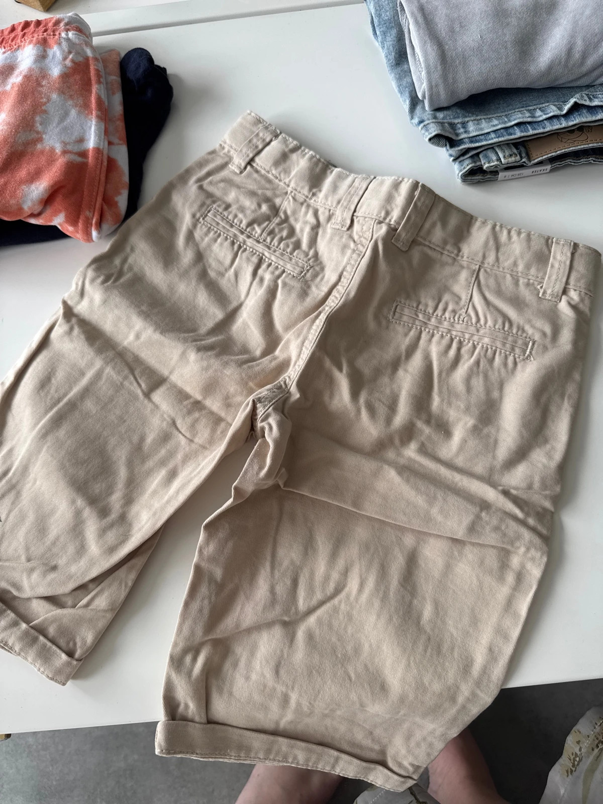 Short beige – Denim Co – taille 8 ans / 128 cm 3