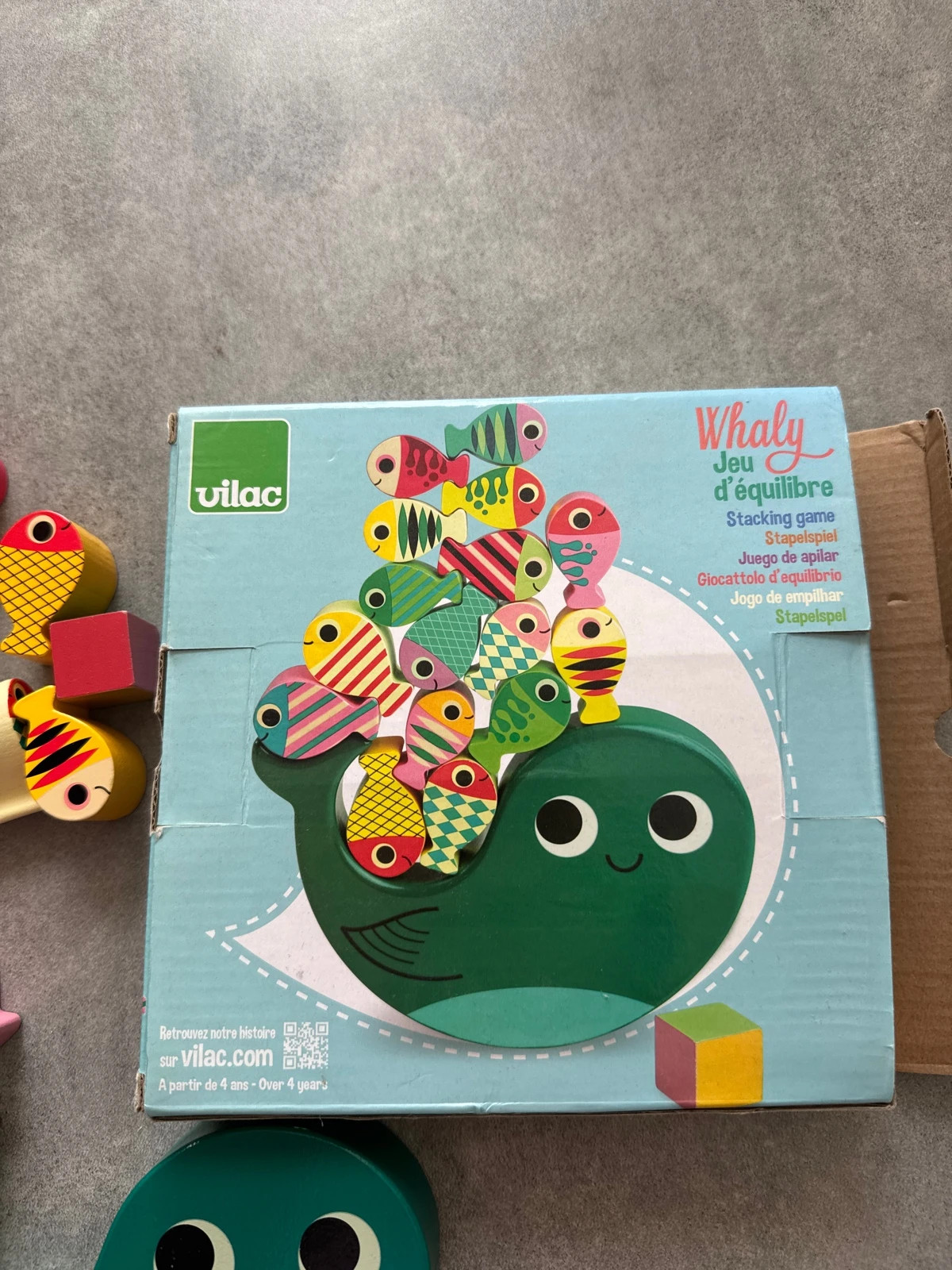 Jeux en bois – Vilac – taille Prématuré, jusqu'à 44cm 2