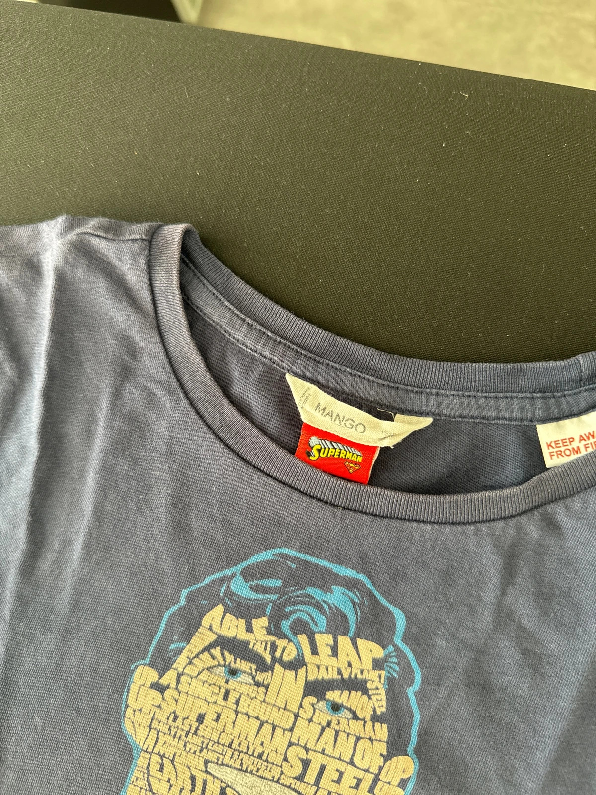 TEE shirt superman – Mango – taille 8 ans / 128 cm 3