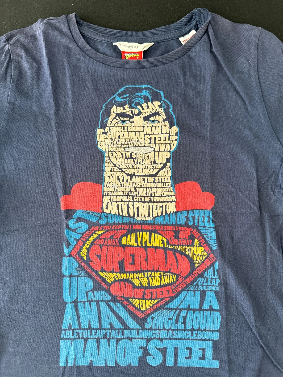 TEE shirt superman – Mango – taille 8 ans / 128 cm 2