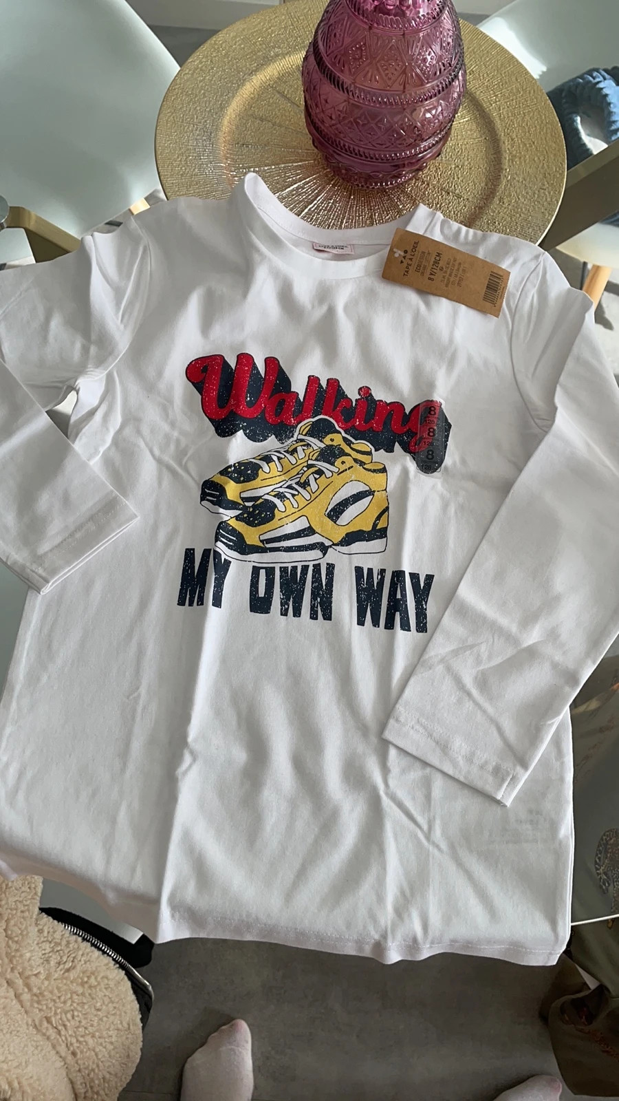 Tee shirt manches longues – Tape à l'œil – taille 8 ans / 128 cm