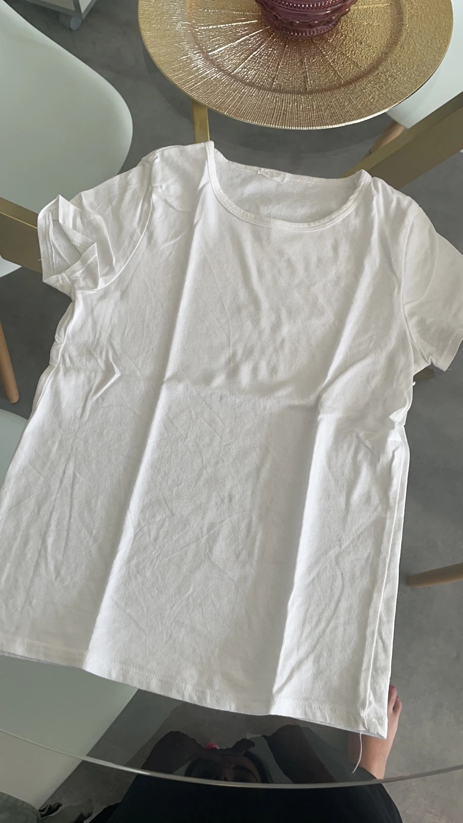 T-shirt basique blanc