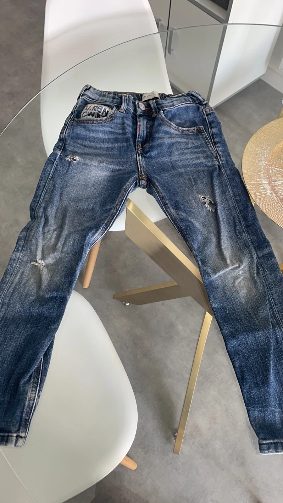 Jean slim Zara – Zara – taille 7 ans / 122 cm