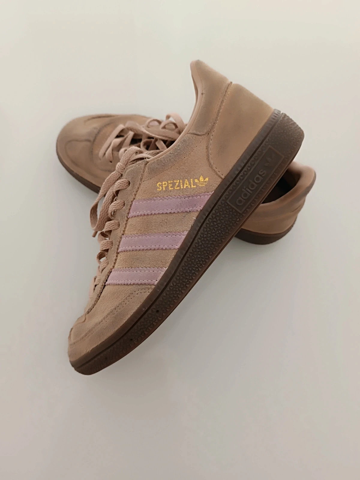 Baskets Adidas Spezial beige/rose 38 – adidas – taille 38