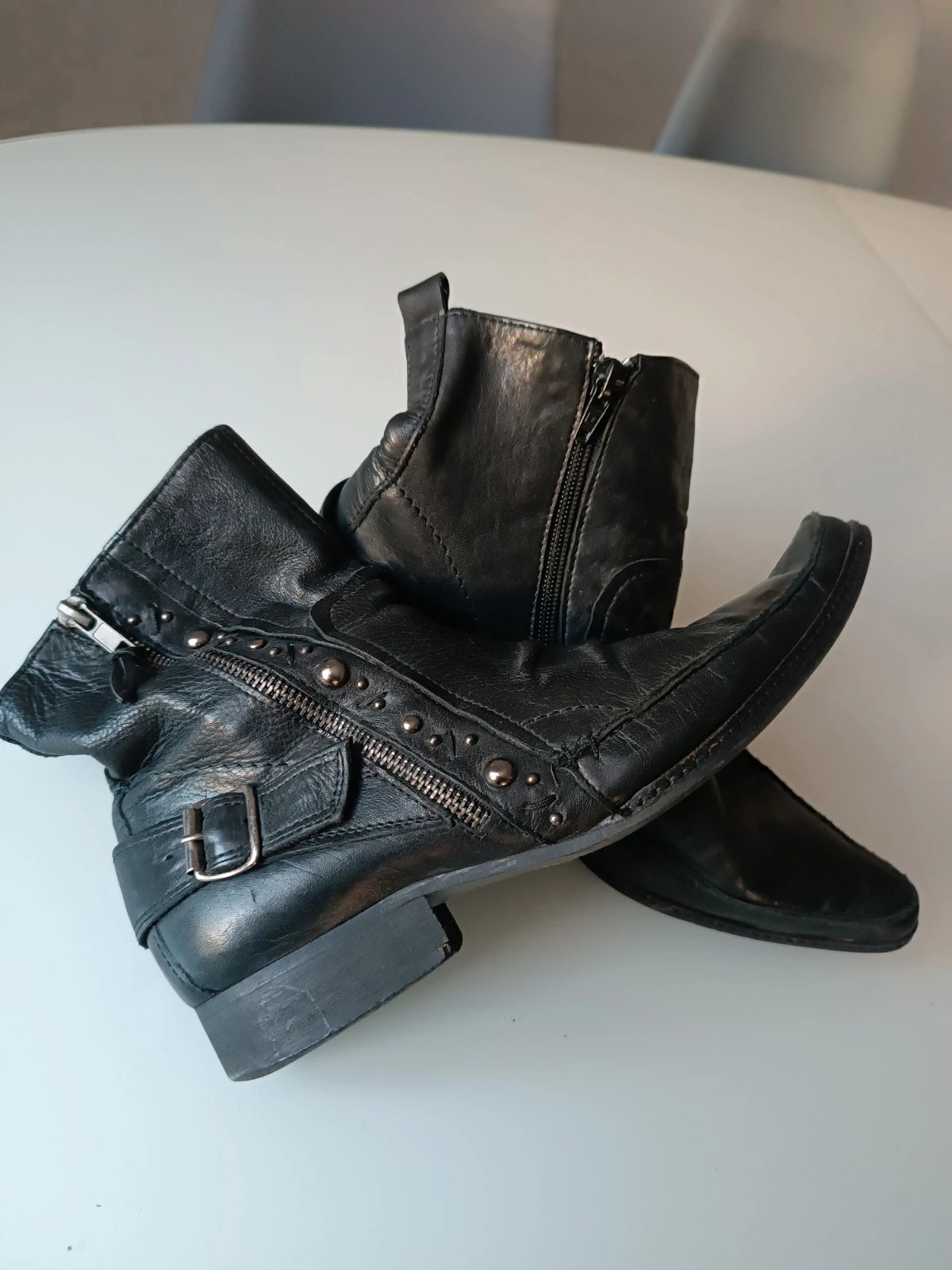 Bottines en cuir Taille 39 – Texto – taille 39