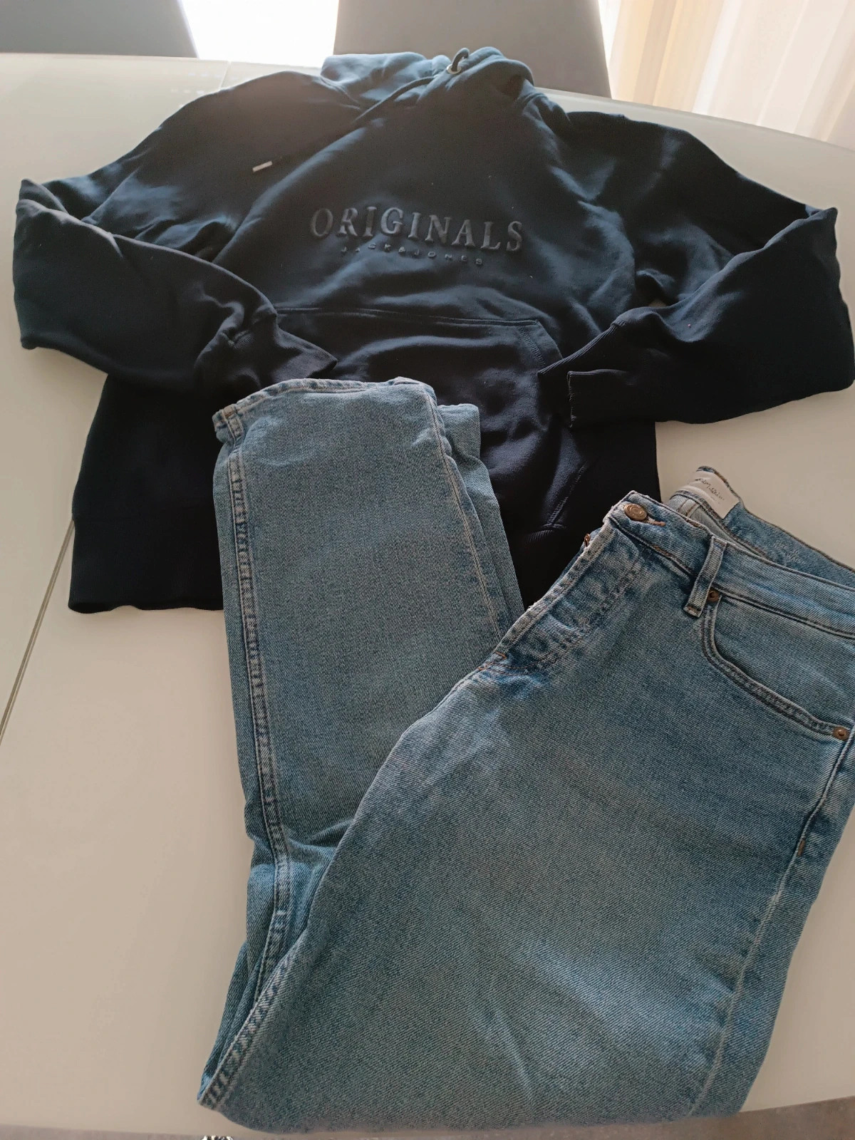 Ensemble garçon jeans et sweat