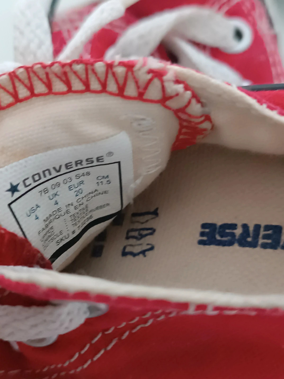 Baskets converse et casquette garçon – Converse – taille 20 3
