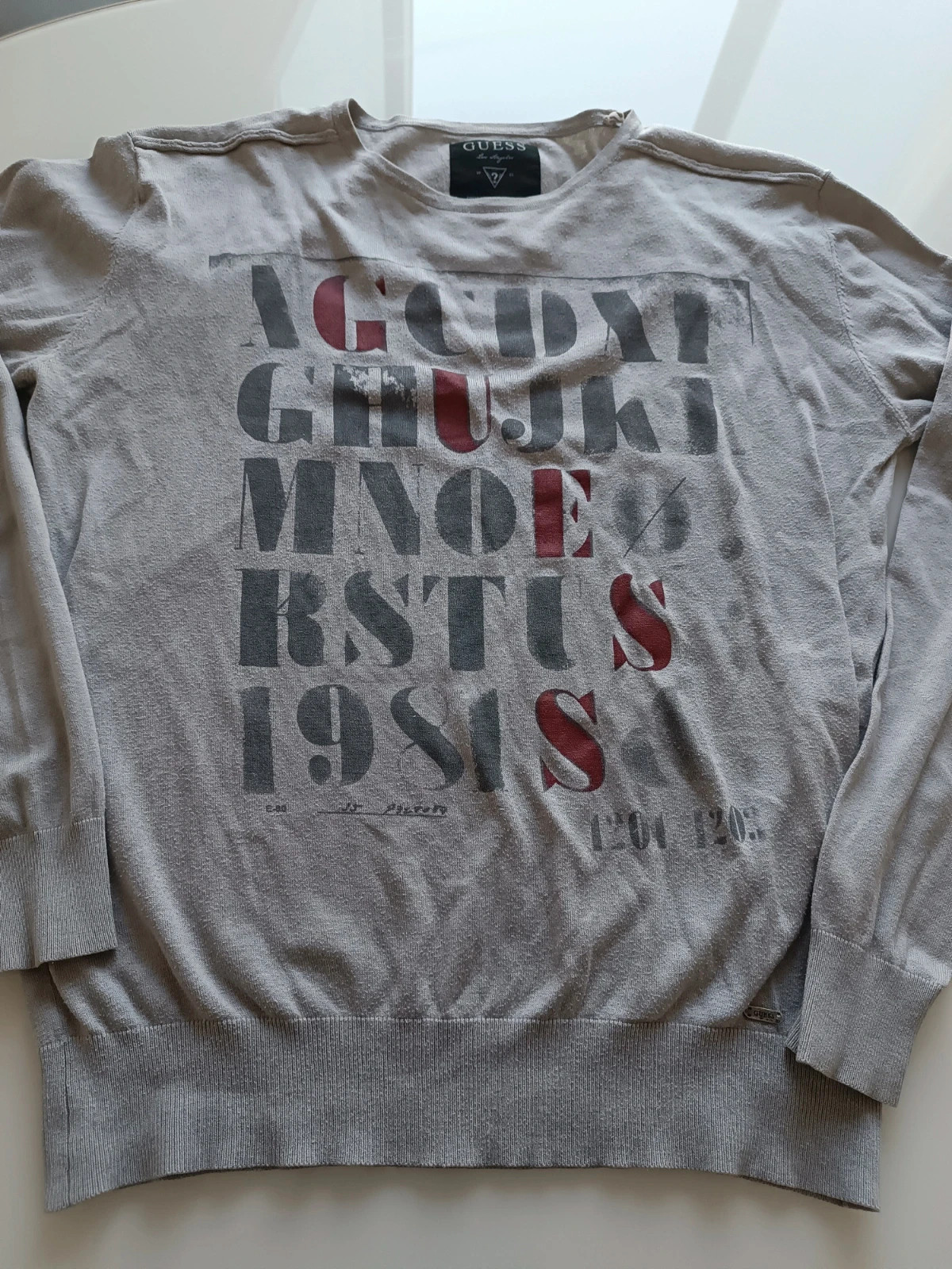Sweat léger guess homme xl