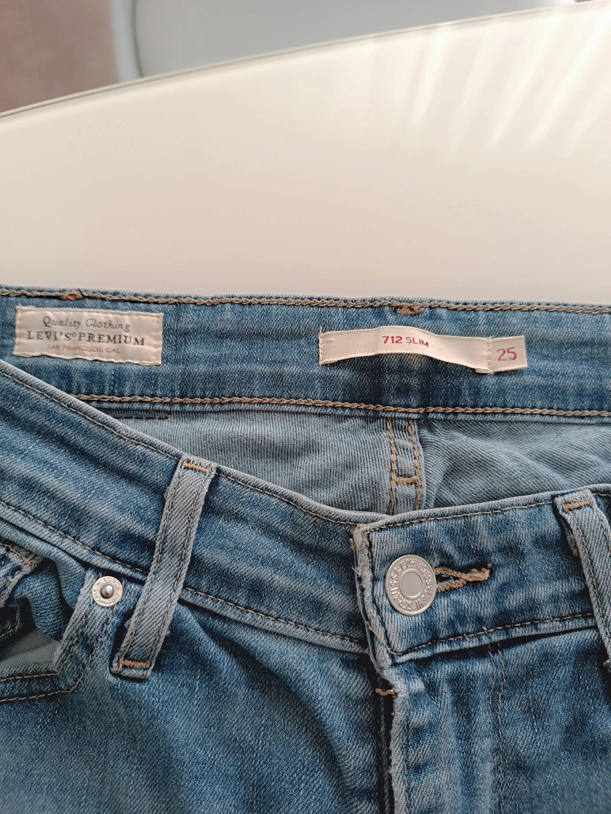 Jeans Levi's slim taille XS femme – Levi's – taille XS / 34 / 6 3