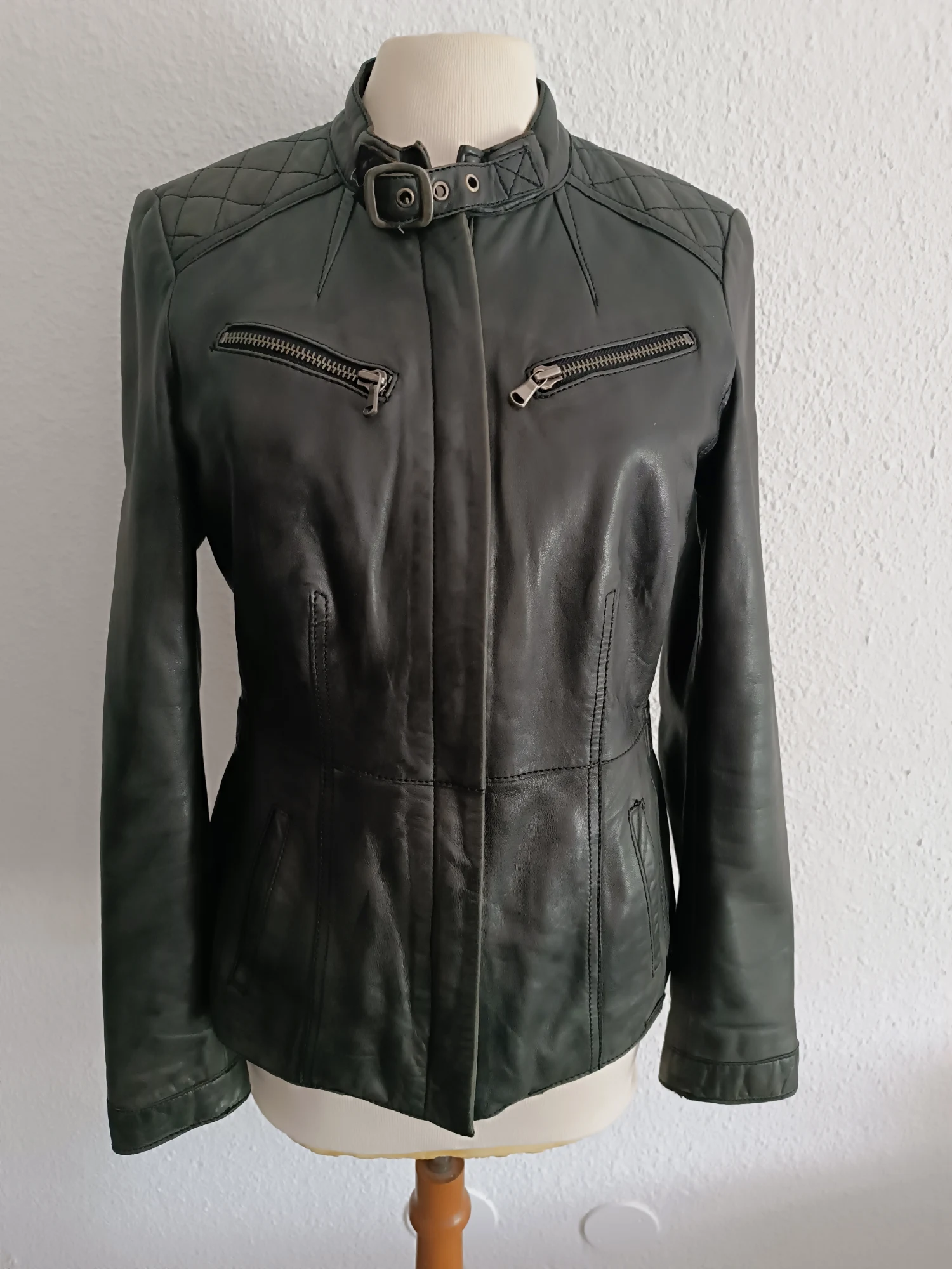 Veste en cuir redskins femme taille M 