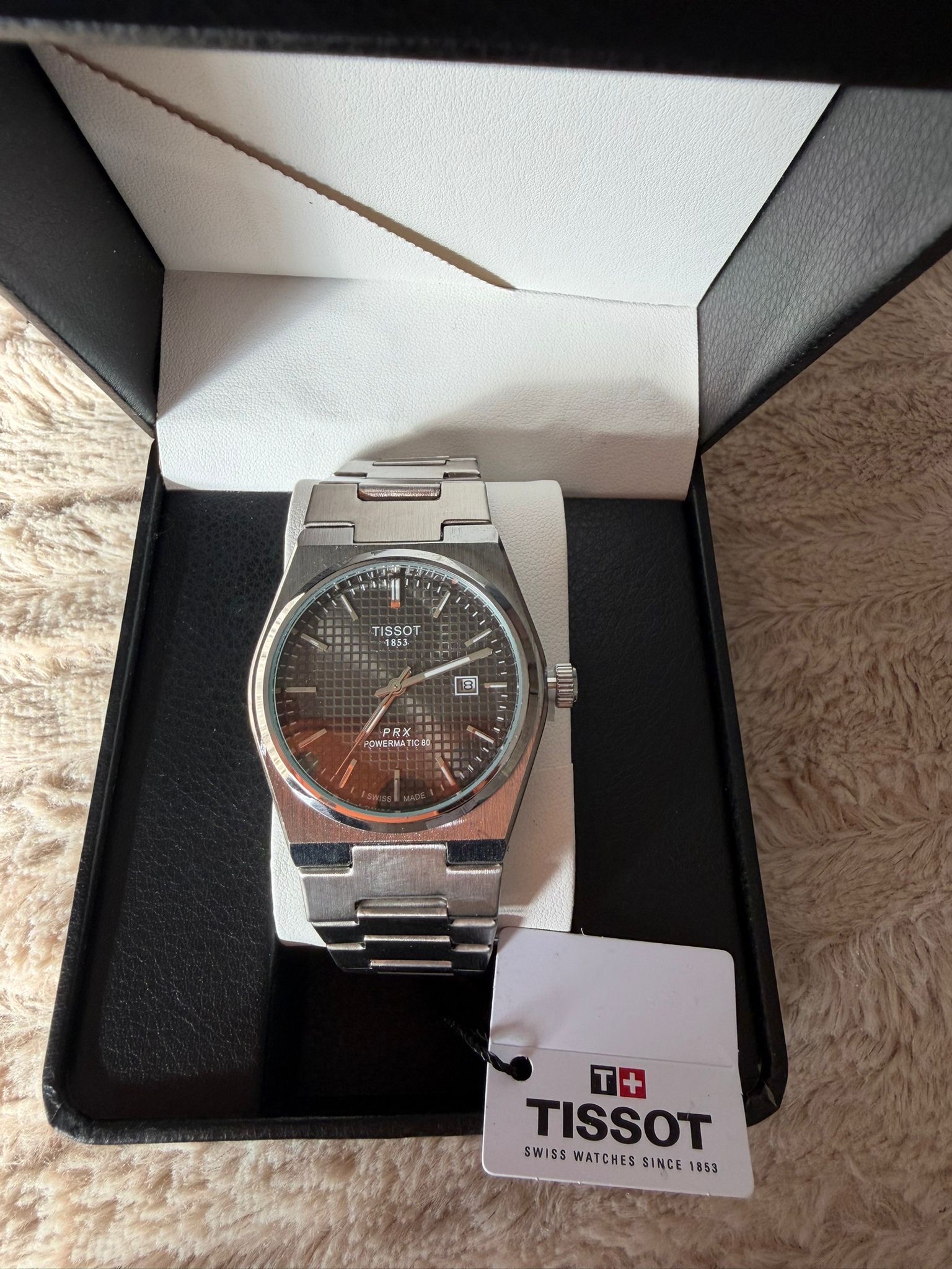 Montre Tissot PRX powermatic 80 noire ne