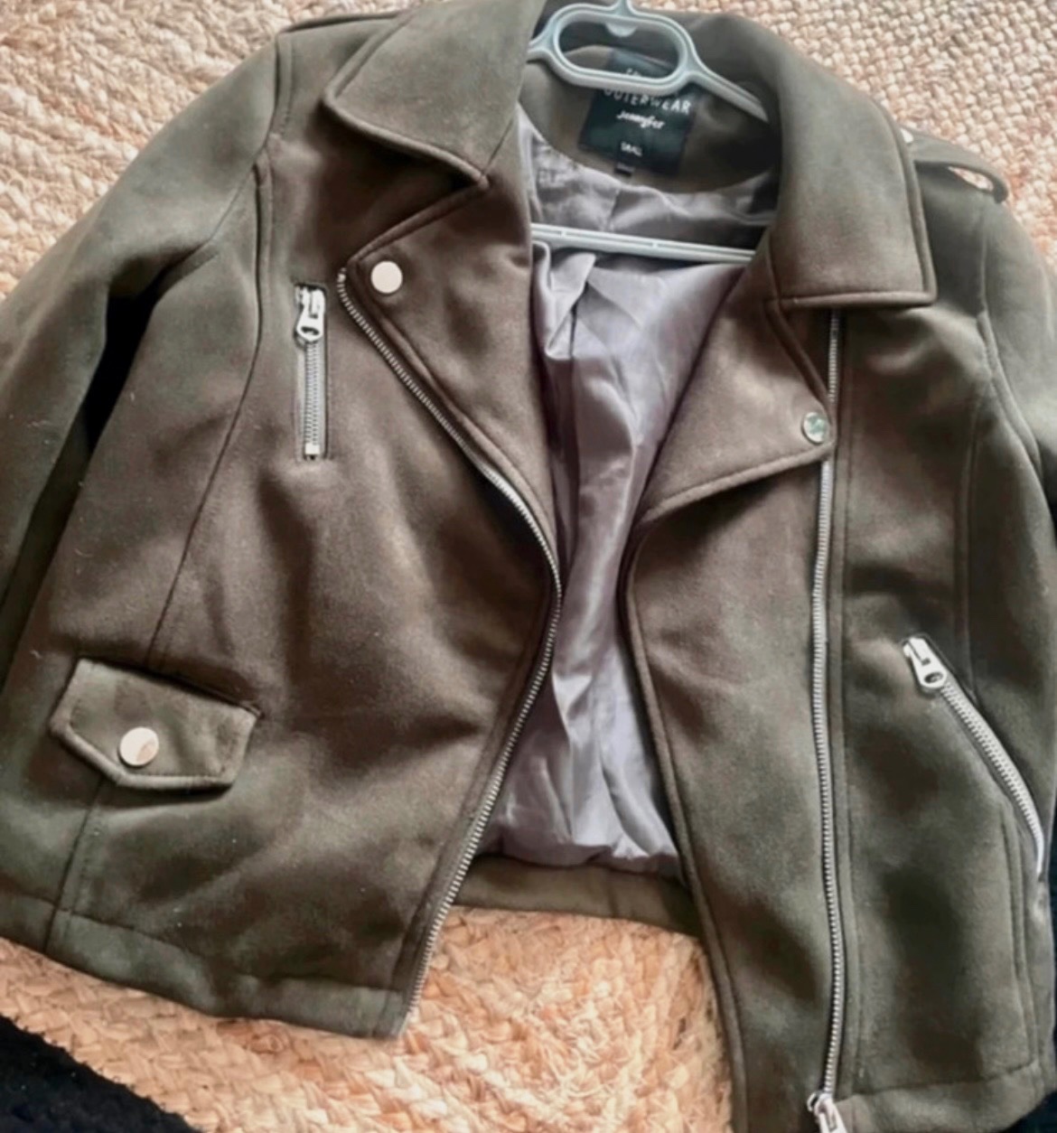 Veste velours Jennyfer kaki – Jennyfer – taille S 3