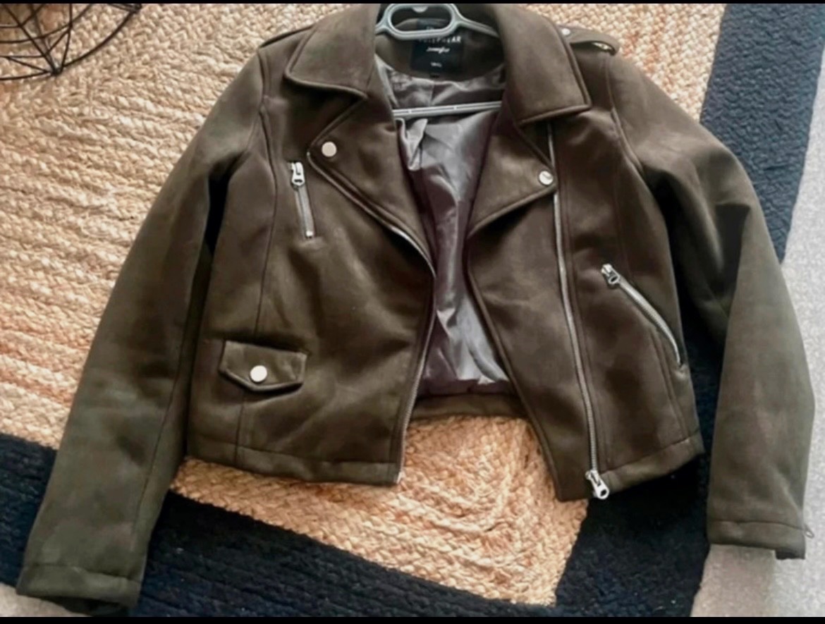 Veste velours Jennyfer kaki