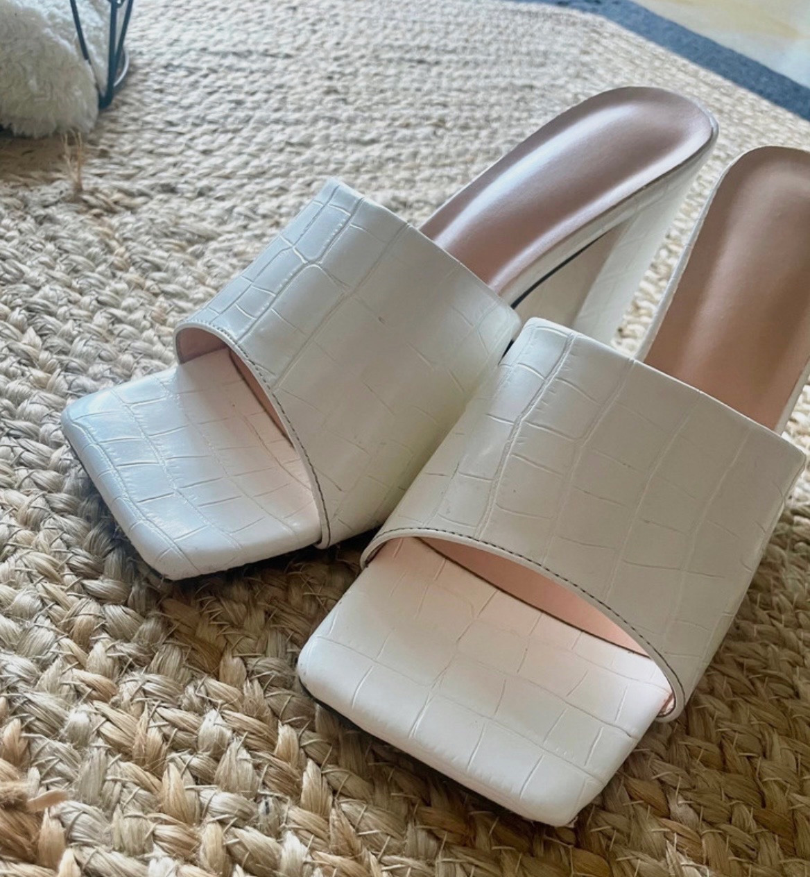 Talons blancs shein