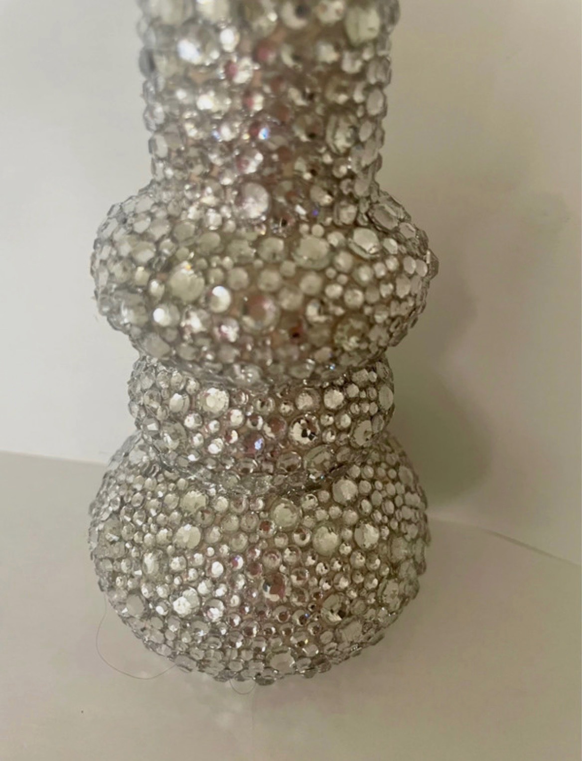 Bougeoirs customiser en strass – Création 2