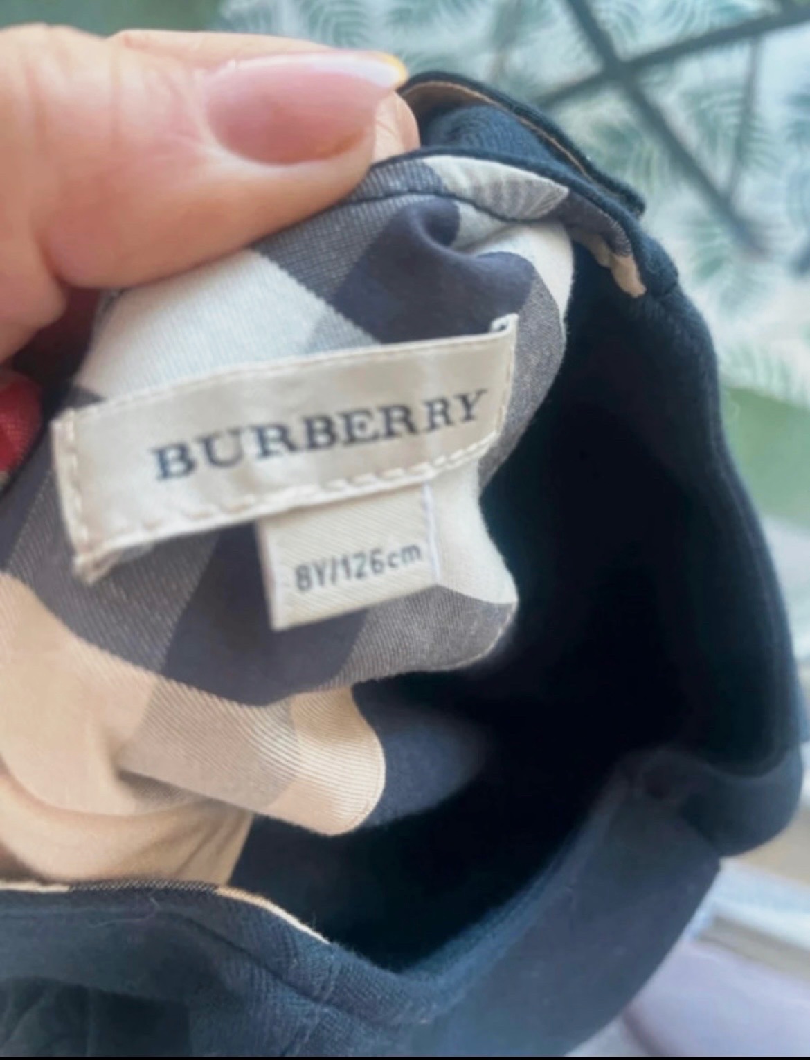 Robe fille burberry