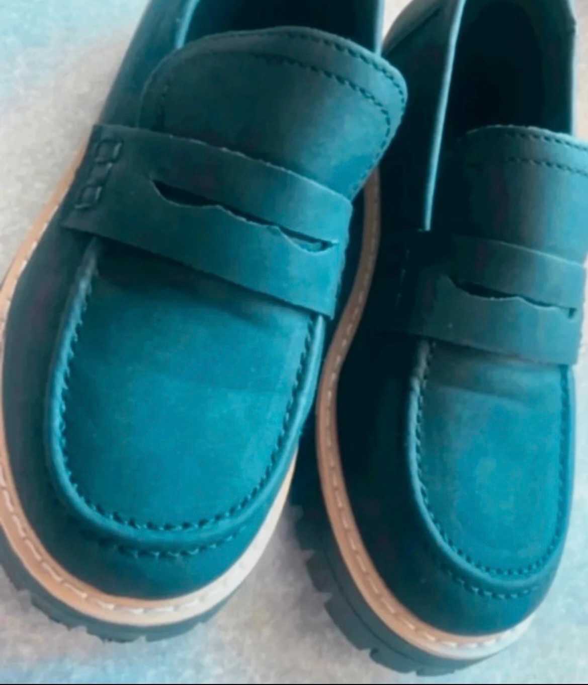 Mocassins noirs  – Sans marque – taille EU 36 2