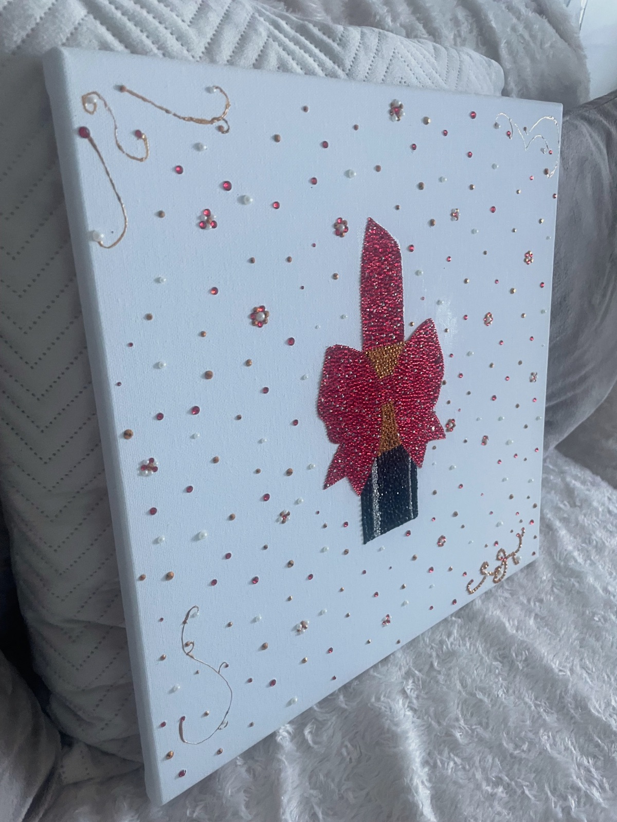 Toile faite mains – Création 4