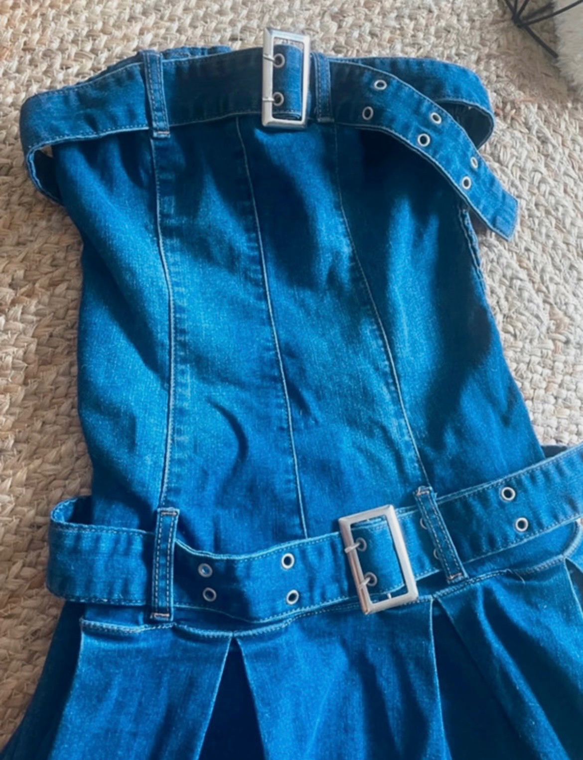 Robe en jean Bershka – Bershka – taille XS 4