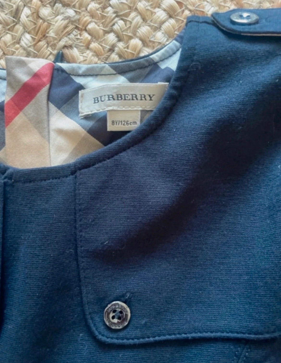 Robe fille burberry – Burberry – taille 8 ans 4