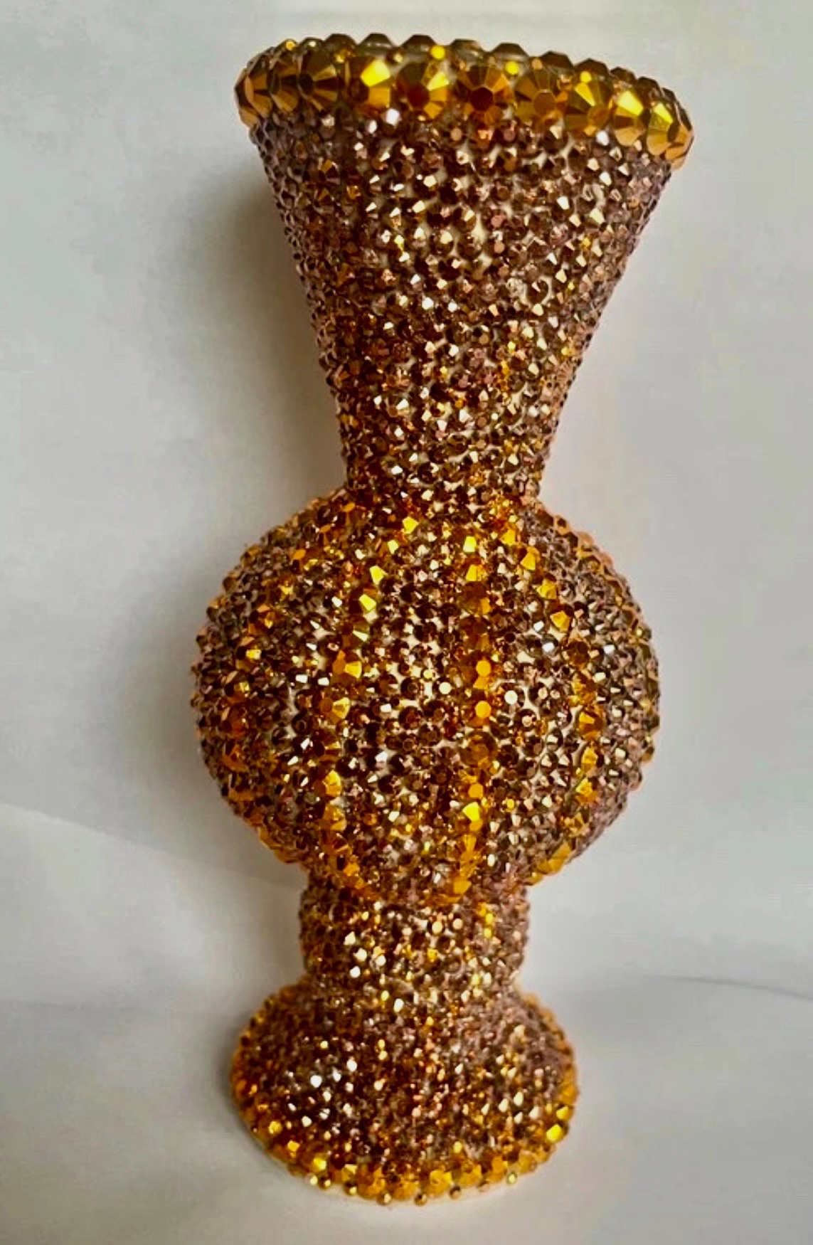 Vase customiser en strass