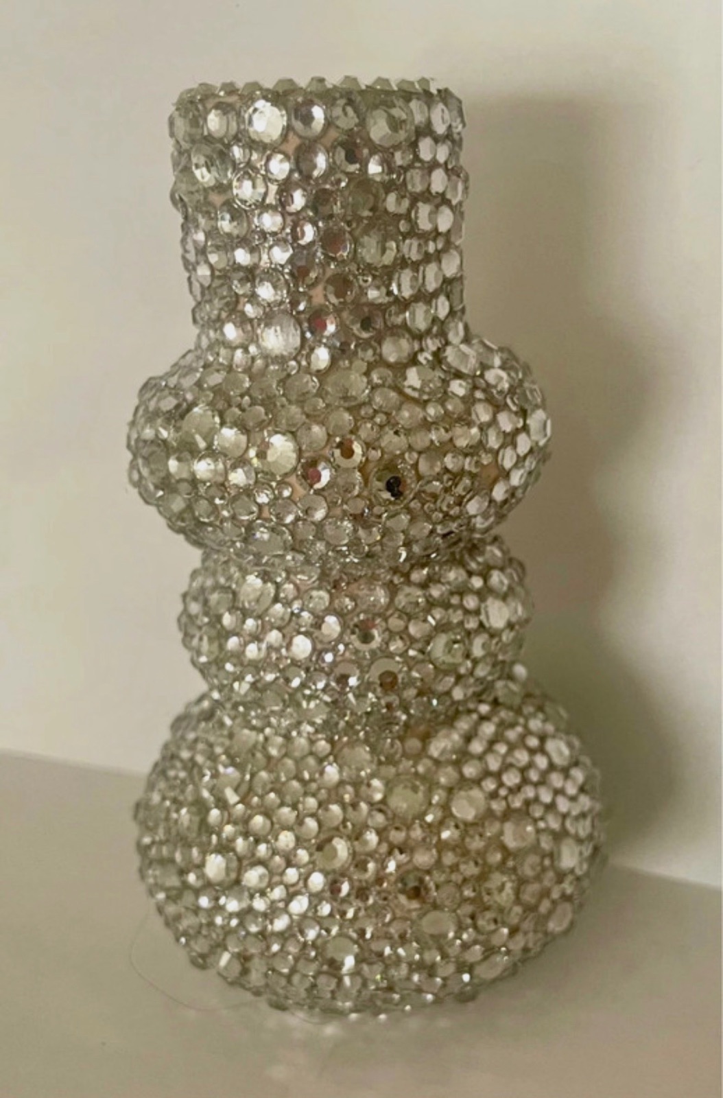Bougeoirs customiser en strass – Création 5