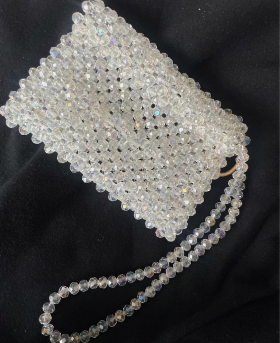 Pochette en perles de verres