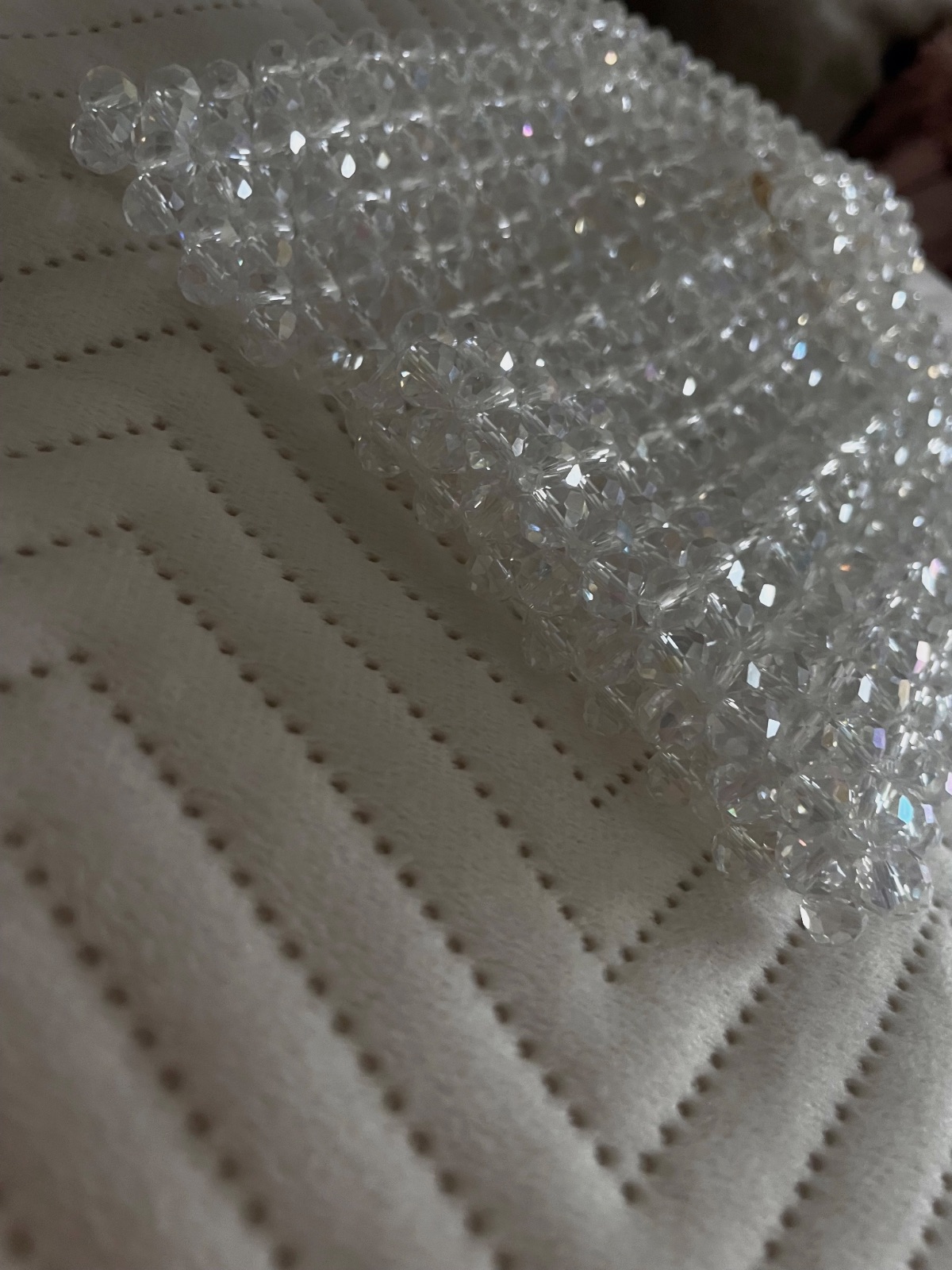 Pochette en perles de verres – Fait mains – taille Taille unique 5