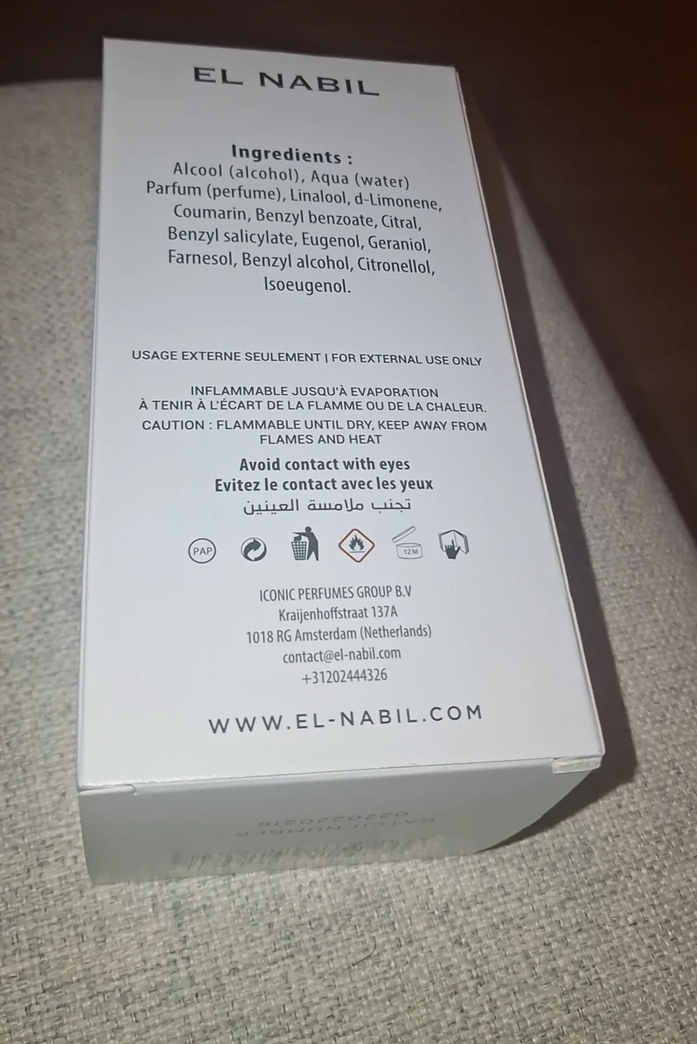 Parfum el nabil musc love 